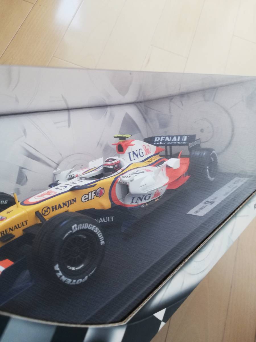 1/18 Mattel ルノー R27 ING 2007 ヘイキ・コバライネン 1/18 Mattel