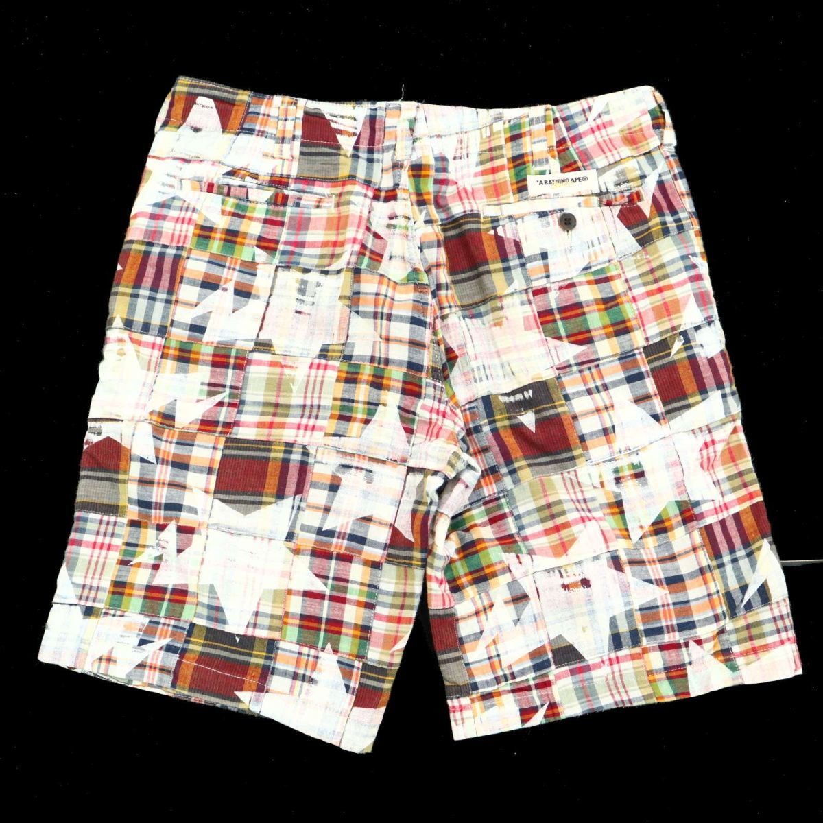 A BATHING APE ア ベイシング エイプ 春夏 スター 総柄☆ パッチ A BATHING APE ア ベイシング エイプ 春夏 スター 総柄☆ パッチ