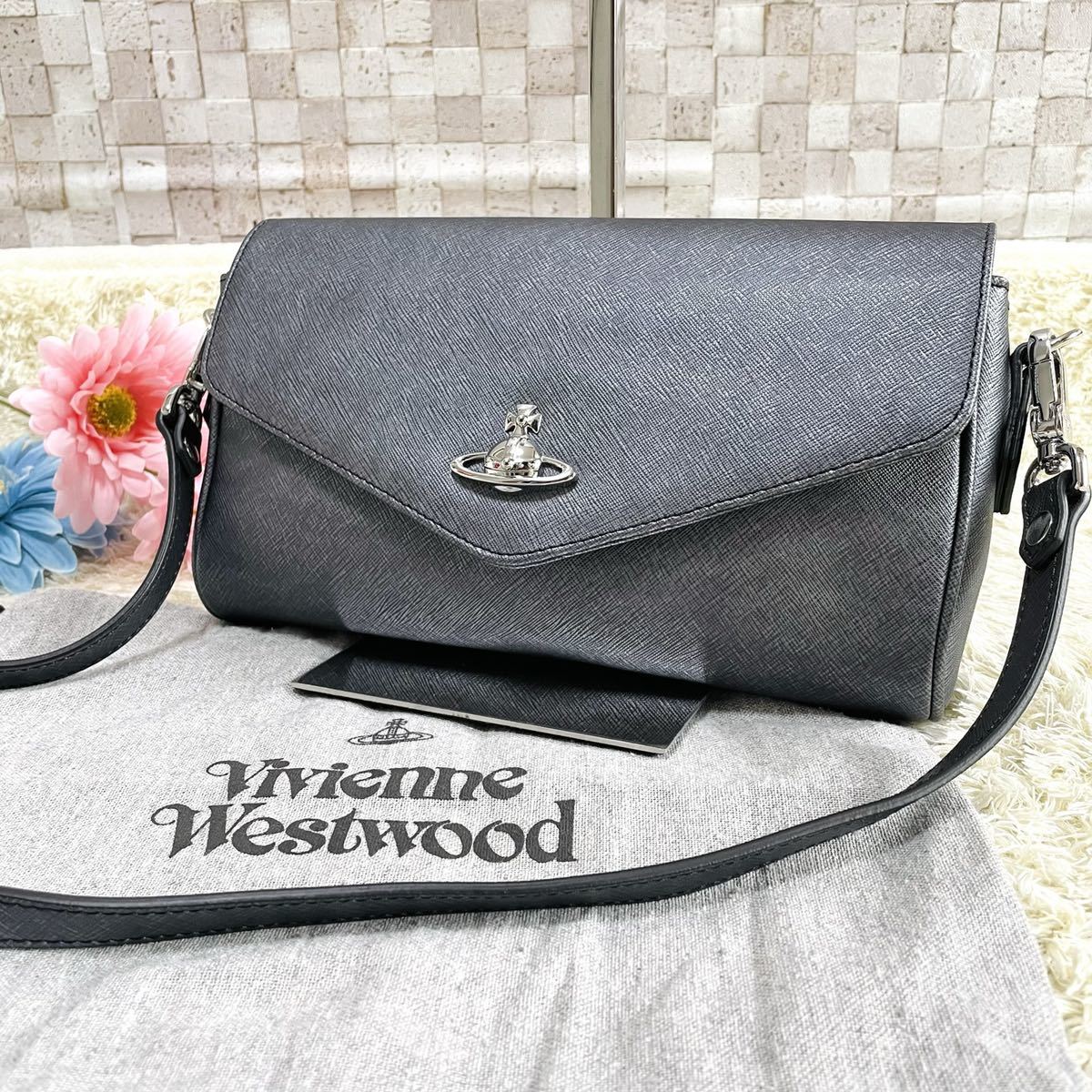 未使用品】 Vivienne Westwood ヴィクトリアラージ クロスボディ 