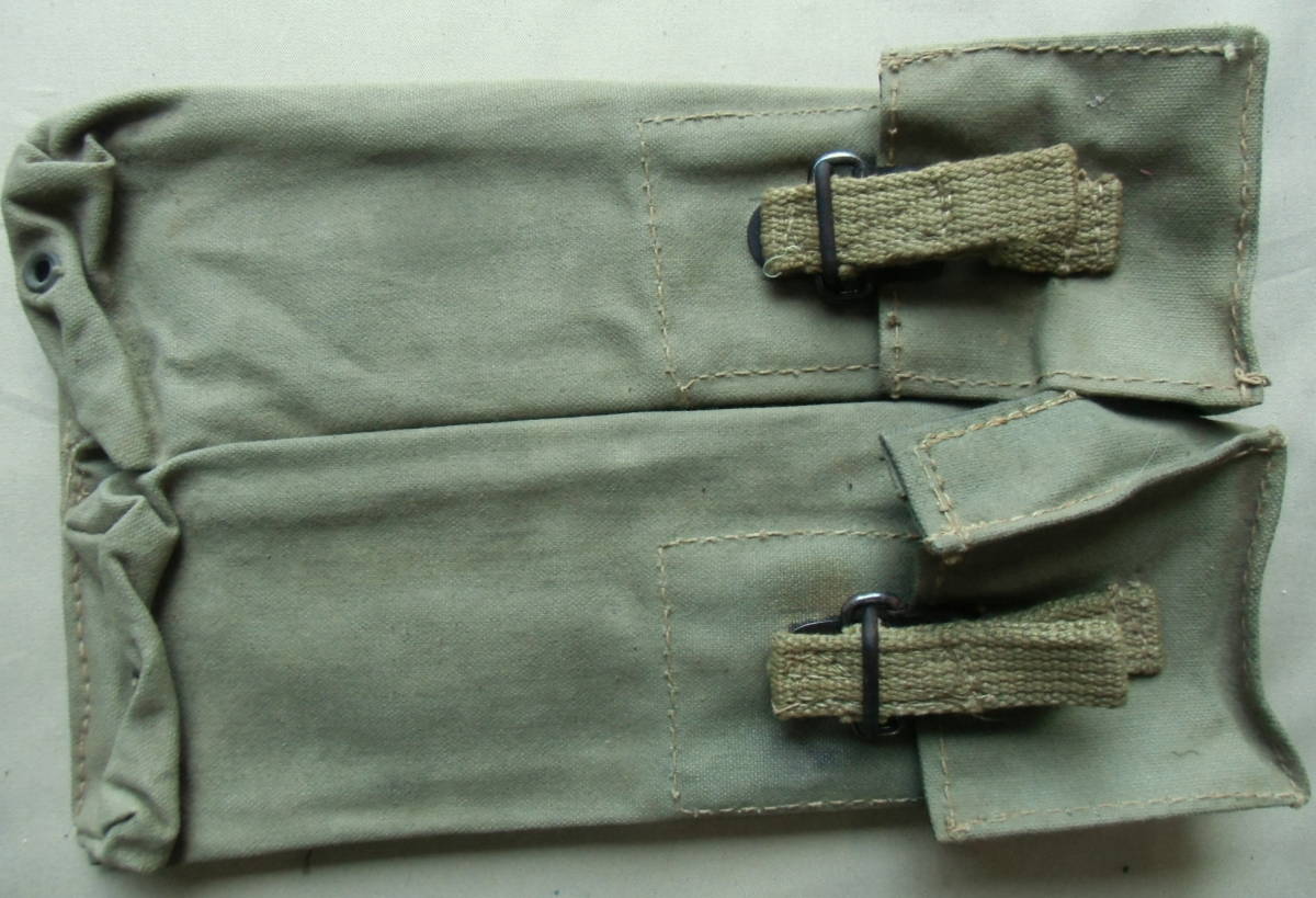 マガジンポーチ ベトナム戦争 ローカルメイド 米軍 : 60s AK47 70s SOG