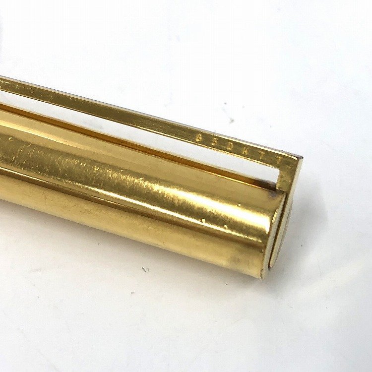 ○ジャンク デュポン S.T.DuPont 万年筆 ペン先 18ct 750 ゴールド