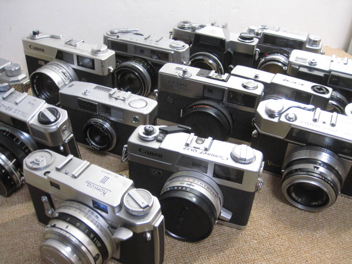 フィルムカメラ CANON ジャンク まとめ レンジファインダー VT MODEL