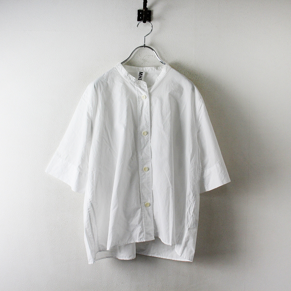 2020SS MHL エムエイチエル マーガレットハウエル COTTON RAMIE POPLIN 