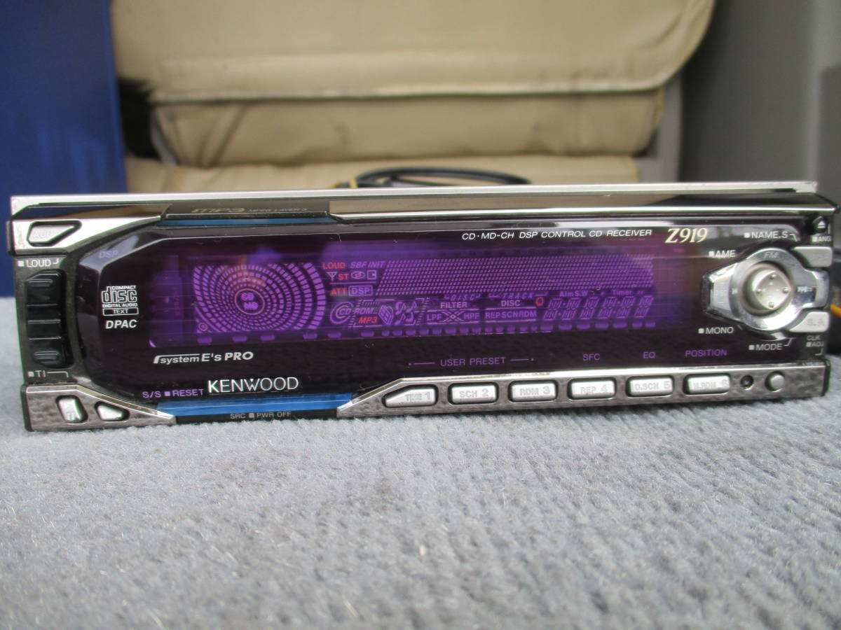 KENWOOD 1DINデッキ ジャンク Yahoo!オークション - 当時物ジャンク