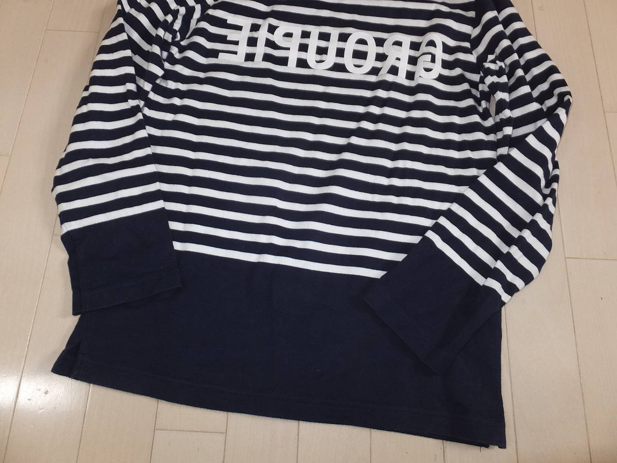 UNDERCOVER(アンダーカバー) GROUPIE 反転バスク シャツ ボーダー長袖T