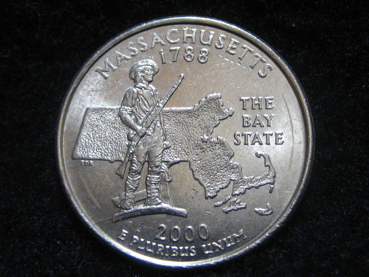 記念日・生まれた年のアメリカ２５セントで指輪をお作りします |