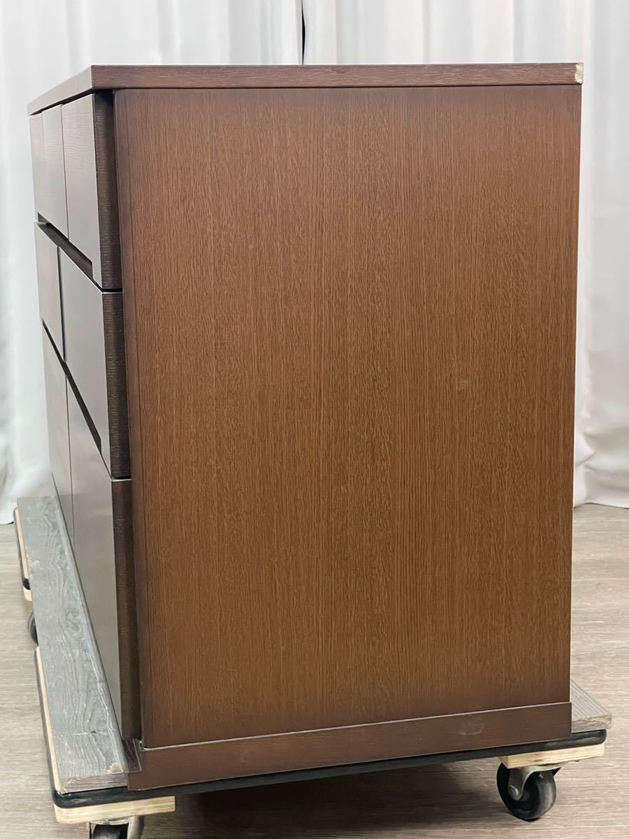 G658 IDC 大塚家具 府中家具 佐々木木工 ワイドチェスト ローチェスト