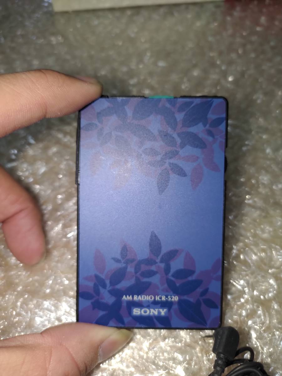 ソニー Sony Icr 5 Am超薄型カードサイズラジオ 一般 売買されたオークション情報 Yahooの商品情報をアーカイブ公開 オークファン Aucfan Com