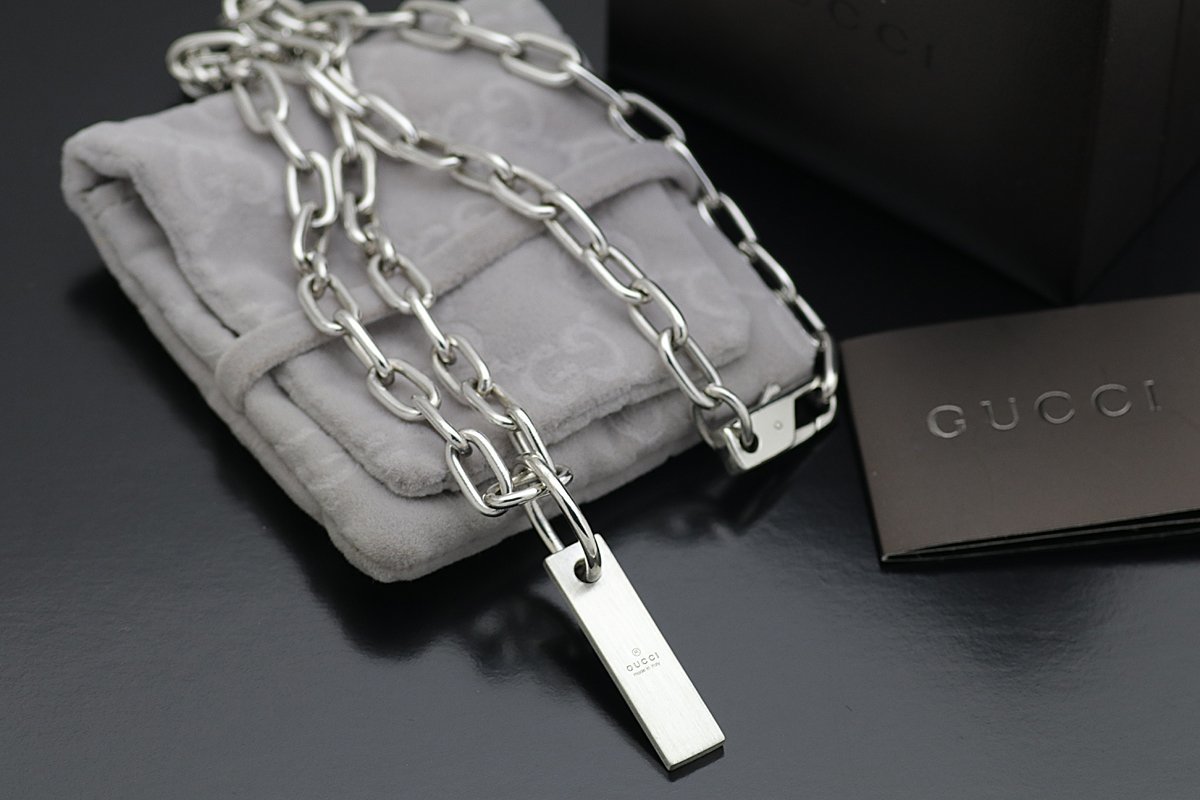 GUCCI メンズネックレス 箱・袋付き 【公式通販】
