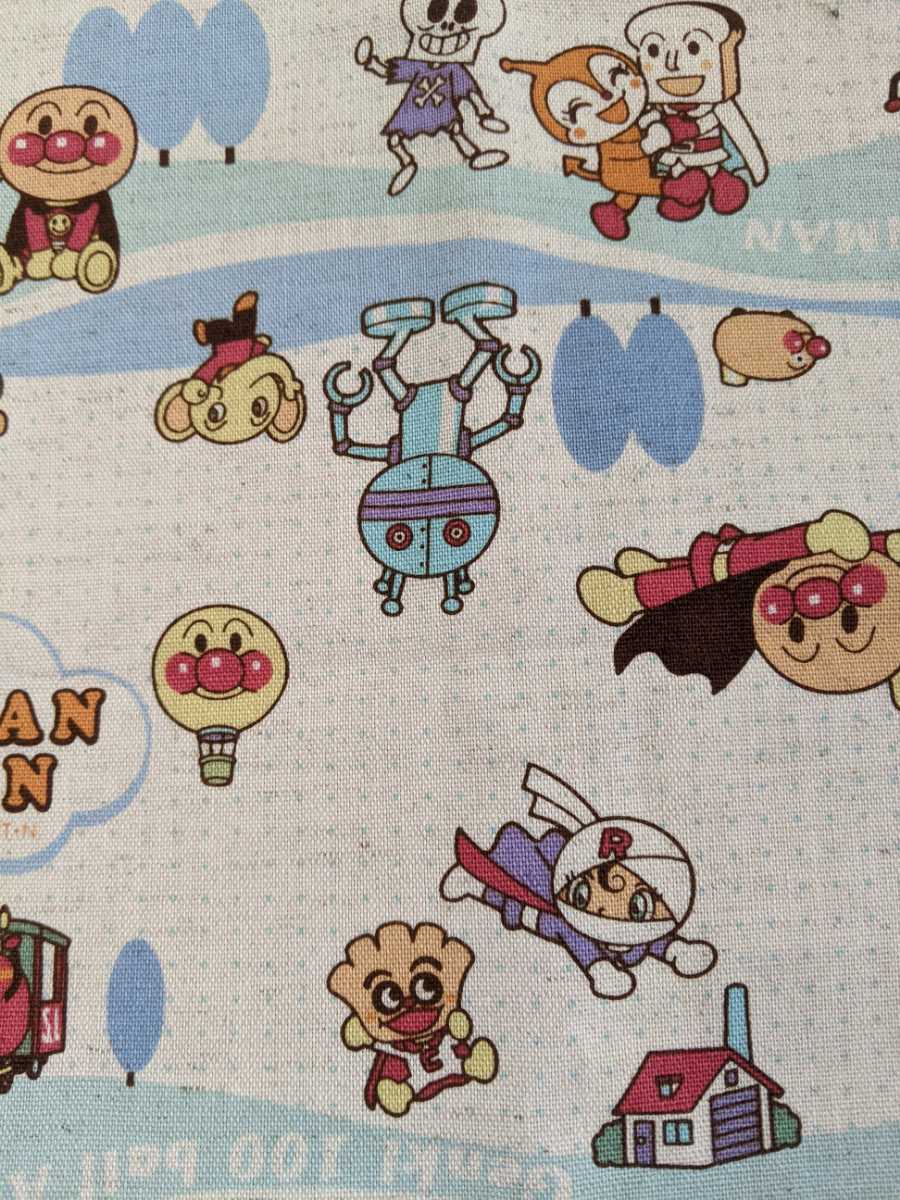 ハギレ 綿麻 アンパンマン 生成り 水色 ジャムおじさん バタコさん コキンちゃん ダダンダン ほのぼの系 みんな仲良し 布幅約110cm 50cm キャラクター 売買されたオークション情報 Yahooの商品情報をアーカイブ公開 オークファン Aucfan Com