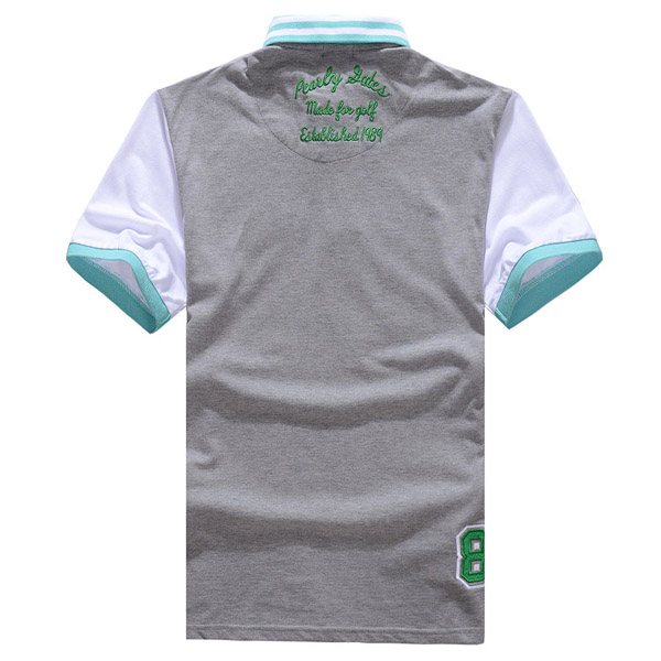 人気PEARLY GATESパーリーゲイツ◆メンズPOLOシャツ632灰◆5_3