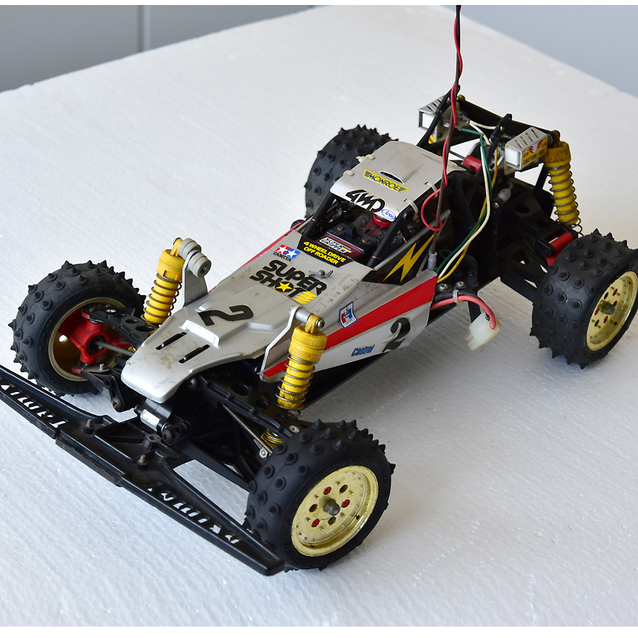 タミヤ スーパーショット 80s 当時モノ 電動RC 本体のみ【ジャンク