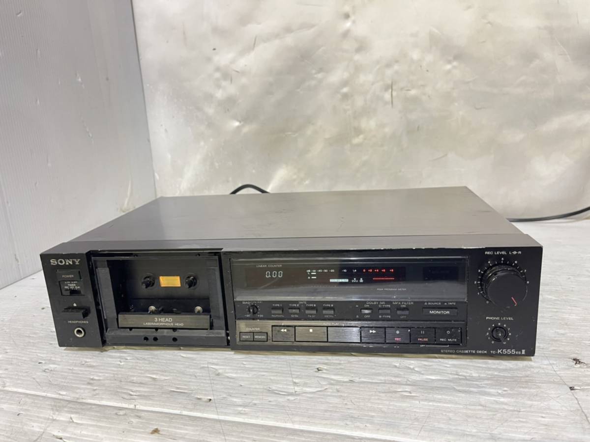 Sony TC-K555ESii ステレオカセットデッキ SONY ソニー カセットデッキ