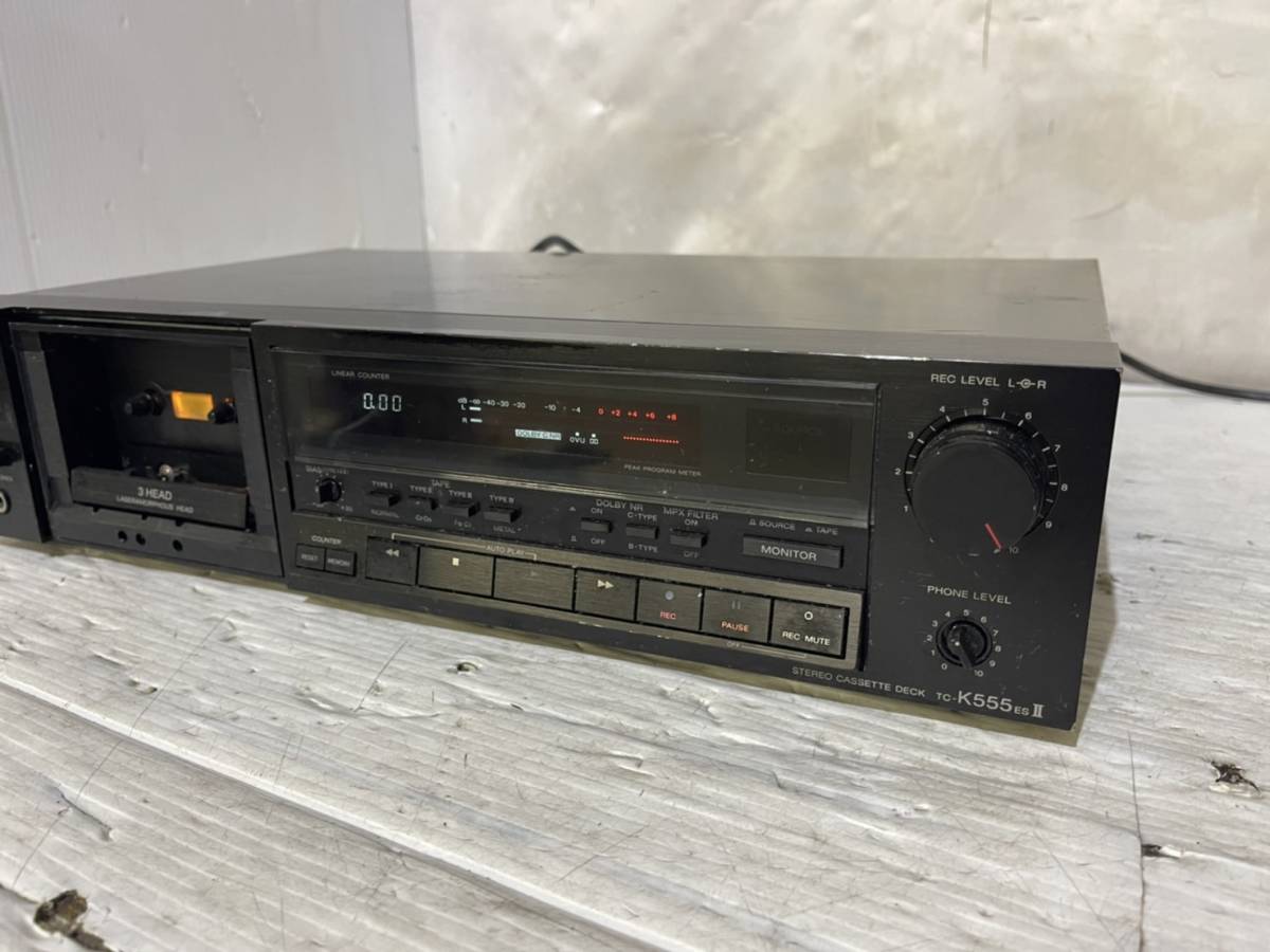 Sony TC-K555ESii ステレオカセットデッキ SONY ソニー カセットデッキ