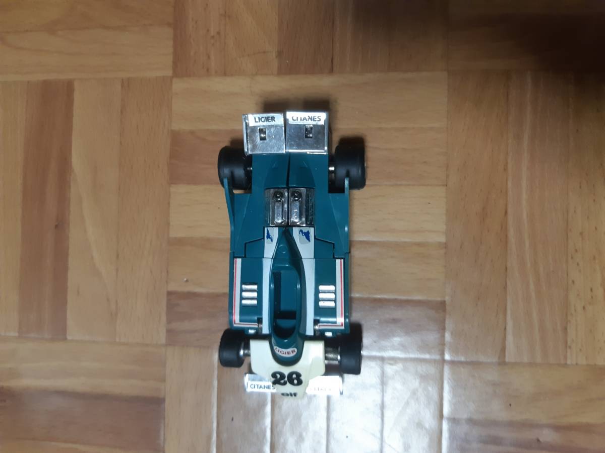 当時物 タカラ ダイアクロン カーロボット No.16 F-1・リジェJS11 