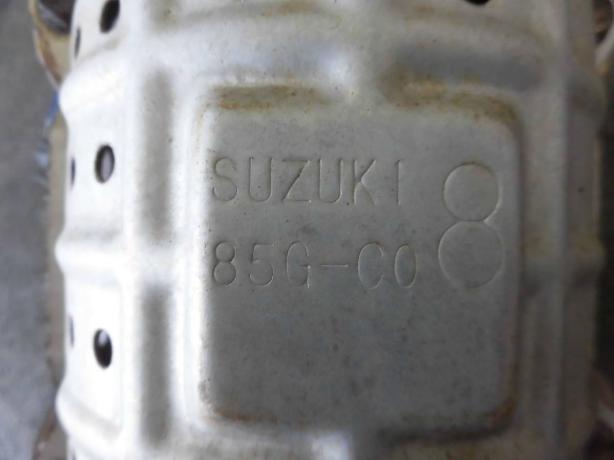 85G-C08 触媒 スズキ 素材用 公式通販 エキマニ ワゴンR K6A 3個セット 