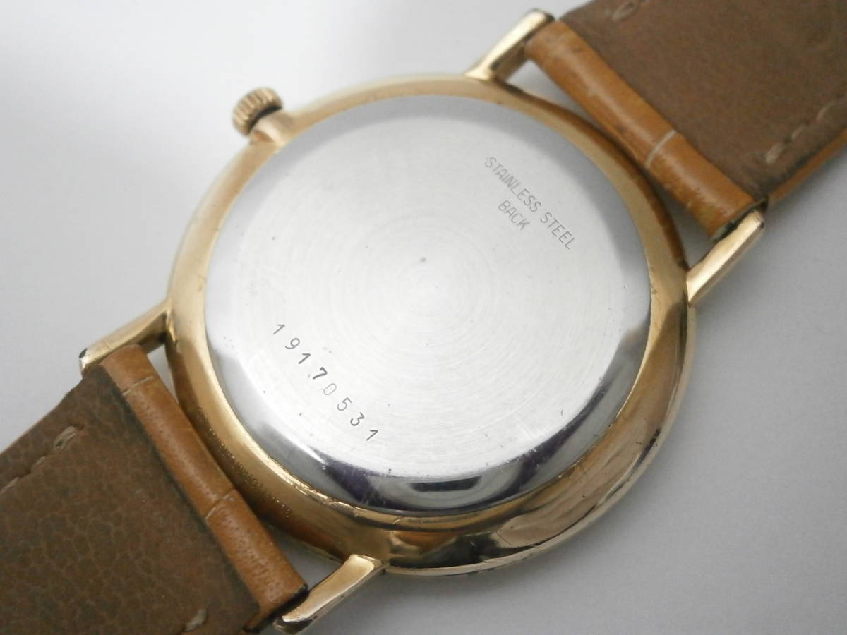 1円～ LONGINES ロンジン 717 6033 ゴールド cal.L717.2 クォーツ 