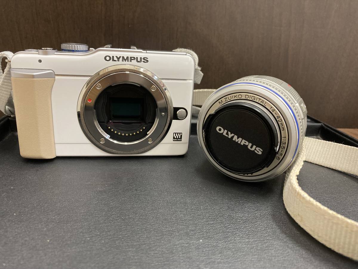 17946 一眼デジタルカメラ【OLYMPUSオリンパス PEN E-PL1 レンズM