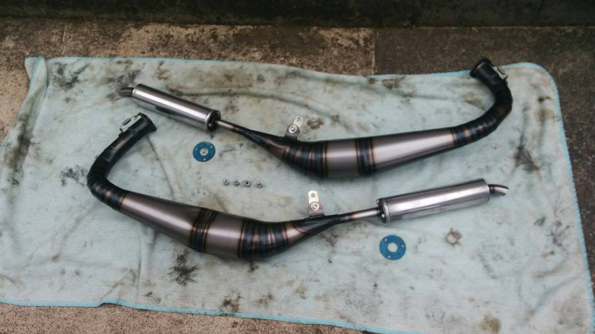 右2本クロスチャンバー バイク TYPE-1 | - RZ250(RZ350に取付可) RZ250