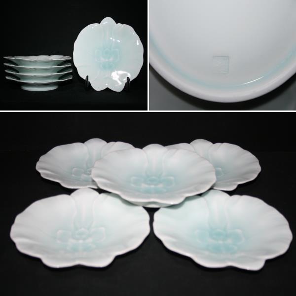 色鍋島 鍋島焼 色絵瓢文皿 伊万里彩雲作 31cm 名工 船津彩雲 上手 三