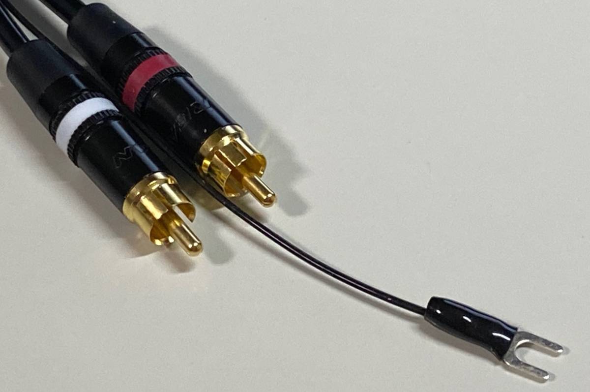 ドイツ製ケーブル《120cm オヤイデ電気フォノ5PINソケット⇒RCAプラグ