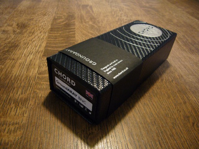CHORD COMPANY GroundARAY BNC その１ Chord GroundARAY Company company CHORD Glasgow