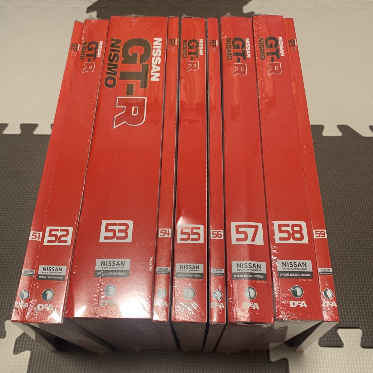 デアゴスティーニ NISSAN GT-R NISMO NO.51〜NO.59 NISMO GT-R NISSAN