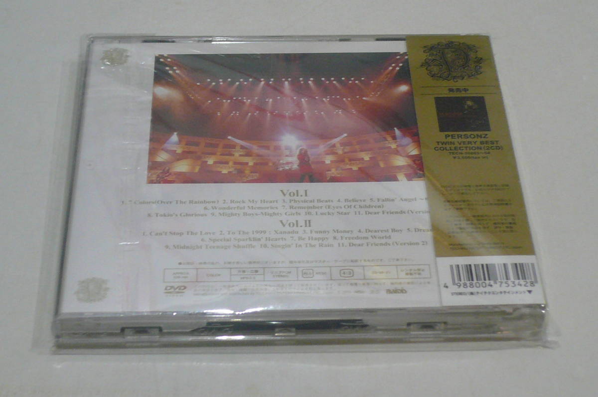 ☆廃盤 PERSONZ DVD『1.11.1 11111 DEAR FRIENDS YOKOHAMA ARENA