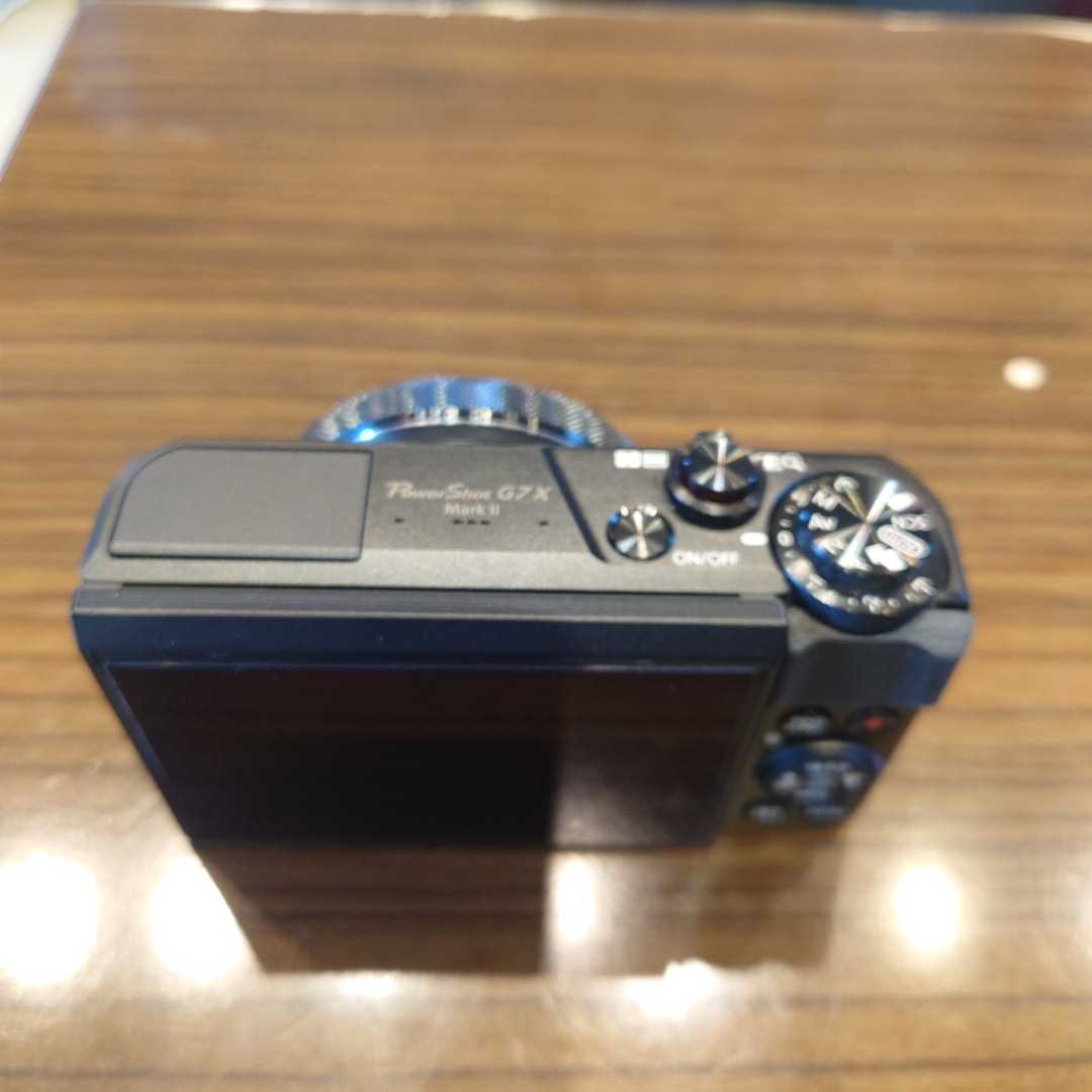 超美品)canon G7X markⅱ ケース、予備バッテリー付き Canon PowerShot