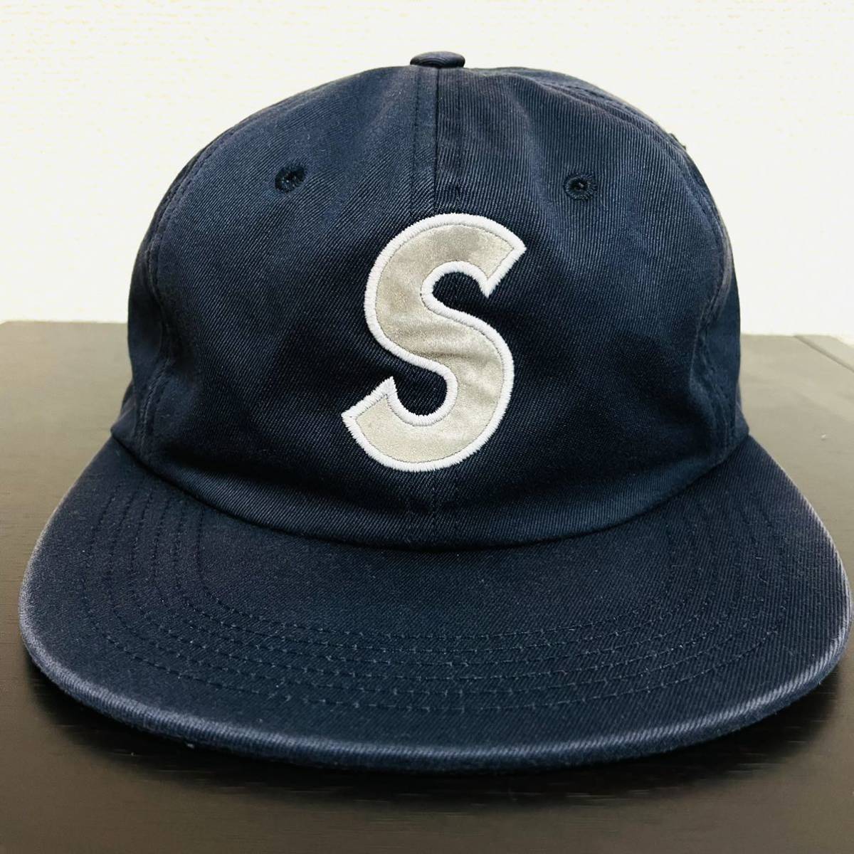 Supreme 3M Reflective S Logo 6-Panel Cap Navy Silver 16ss 紺 シルバー リフレクター Sロゴ エスロゴ 6パネル キャップ デカロゴ