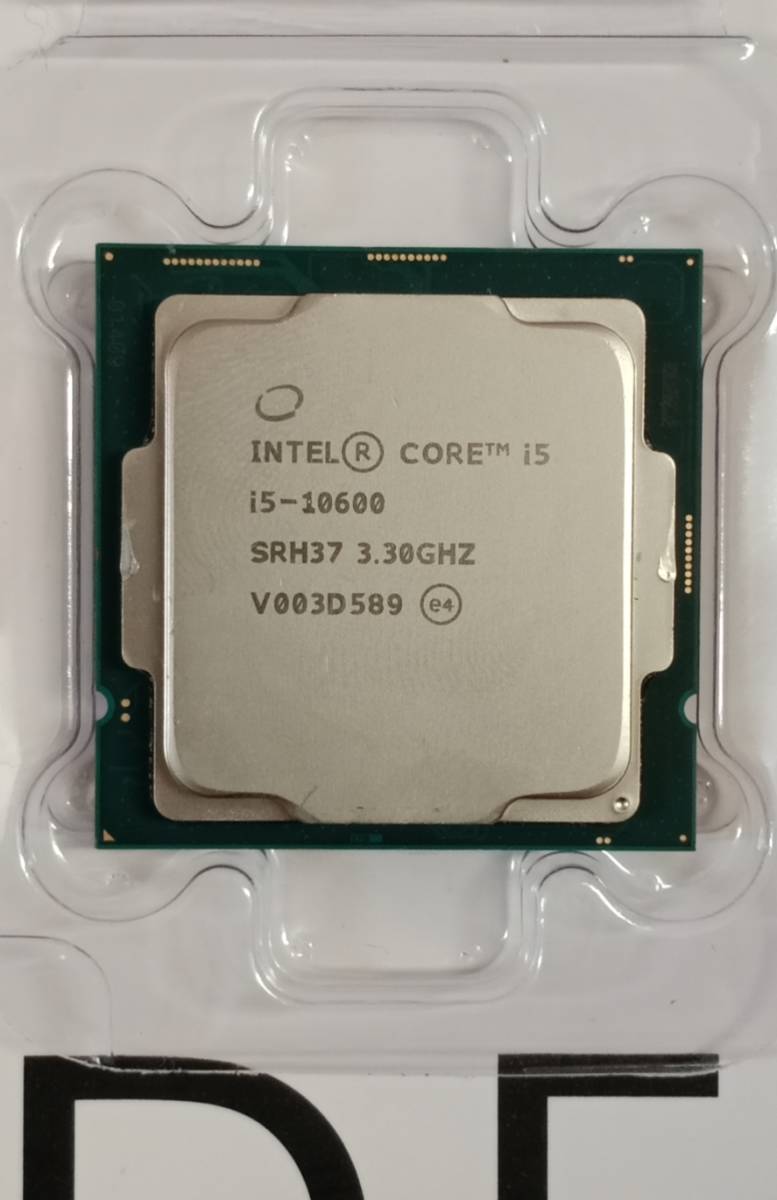 ジャンク品　Intel Core i5-10600 CPU Intel Core I5 10600 中古分解品CPU を最後までご覧になり 【公式通販】