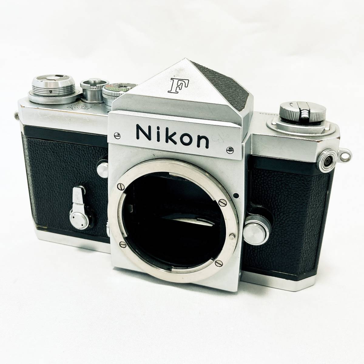 【外観美品！】 ニコン Nikon F アイレベル ボディ シルバー 外観美