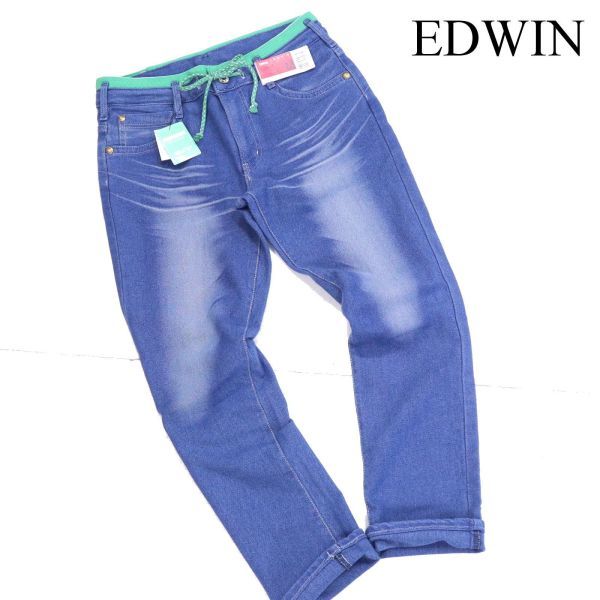 SALE，人気SALE EDWIN エドウィン ER007L ジャージーズ 鹿の子 ストレッチ イージー デニム パンツ Sz.M レディース 日本製 D2B00348_5#R(エドウィン)｜売買されたオークション情報、yahooの商品情報をアーカイブ公開 エドウィン