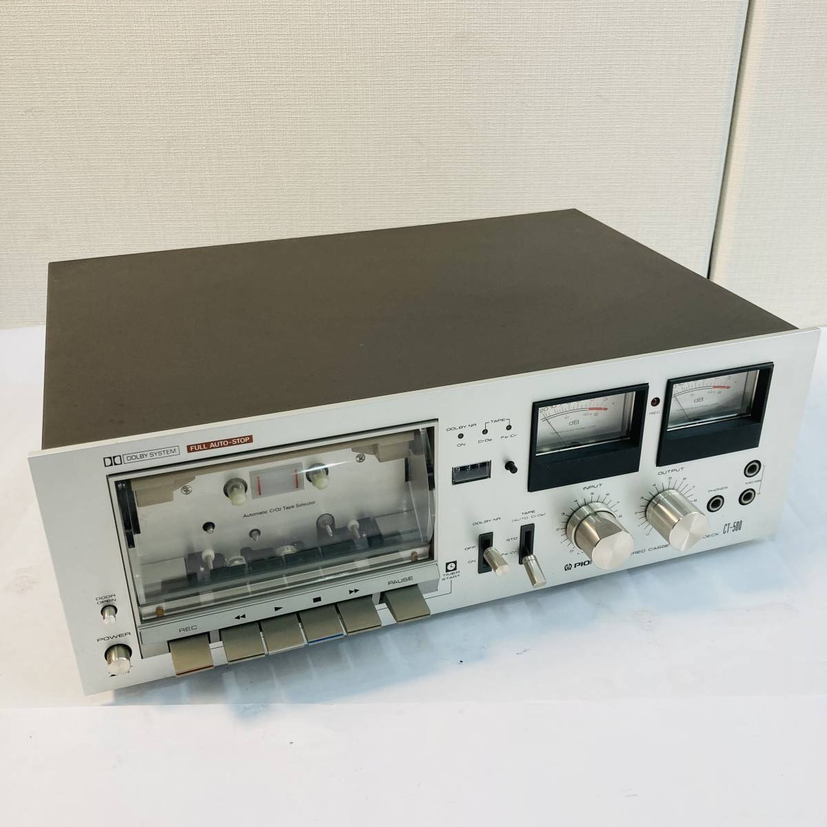 TASCAM プロ業務用高級3ヘッド3モータカセットデッキ 122MK3 動作確認