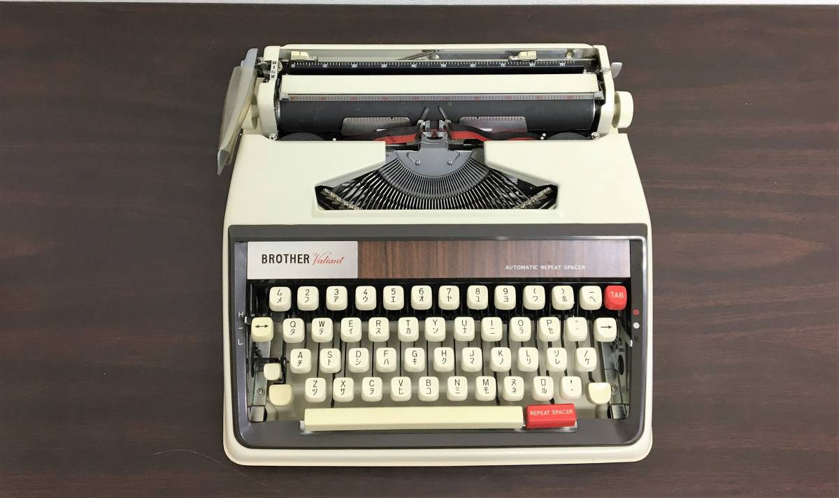 ☆タイプライター ブラザー brother jpI-391 バリアント 昭和レトロ 