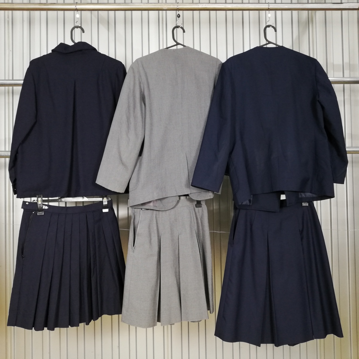 学生服 制服 いろいろ【大量】【12点】1円 ブレザー イートン スカート セット 女子 中学 高校 中古 詰合わせ 39CS-67_3