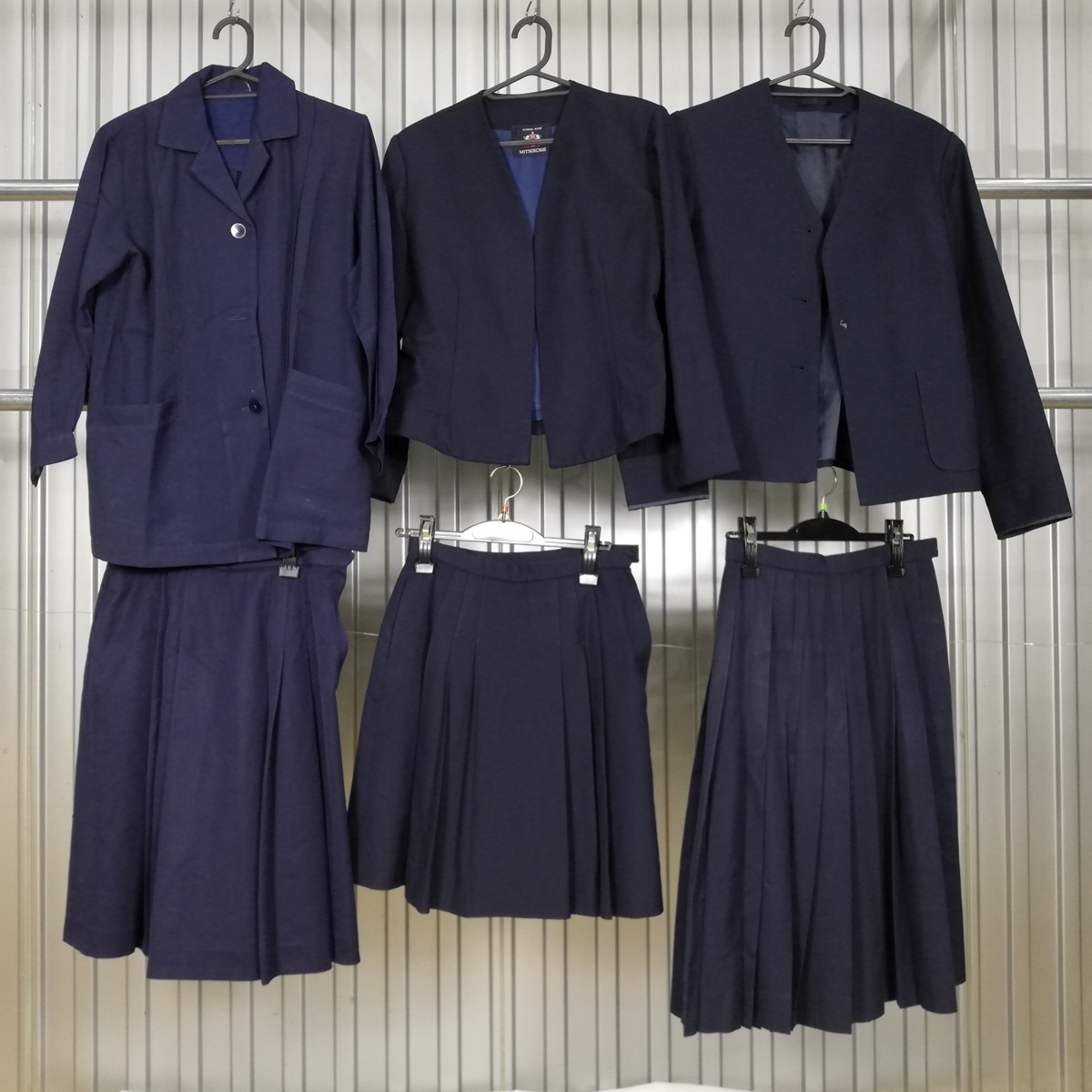 学生服 制服 いろいろ【大量】【12点】1円 ブレザー イートン スカート セット 女子 中学 高校 中古 詰合わせ 39CS-67_5