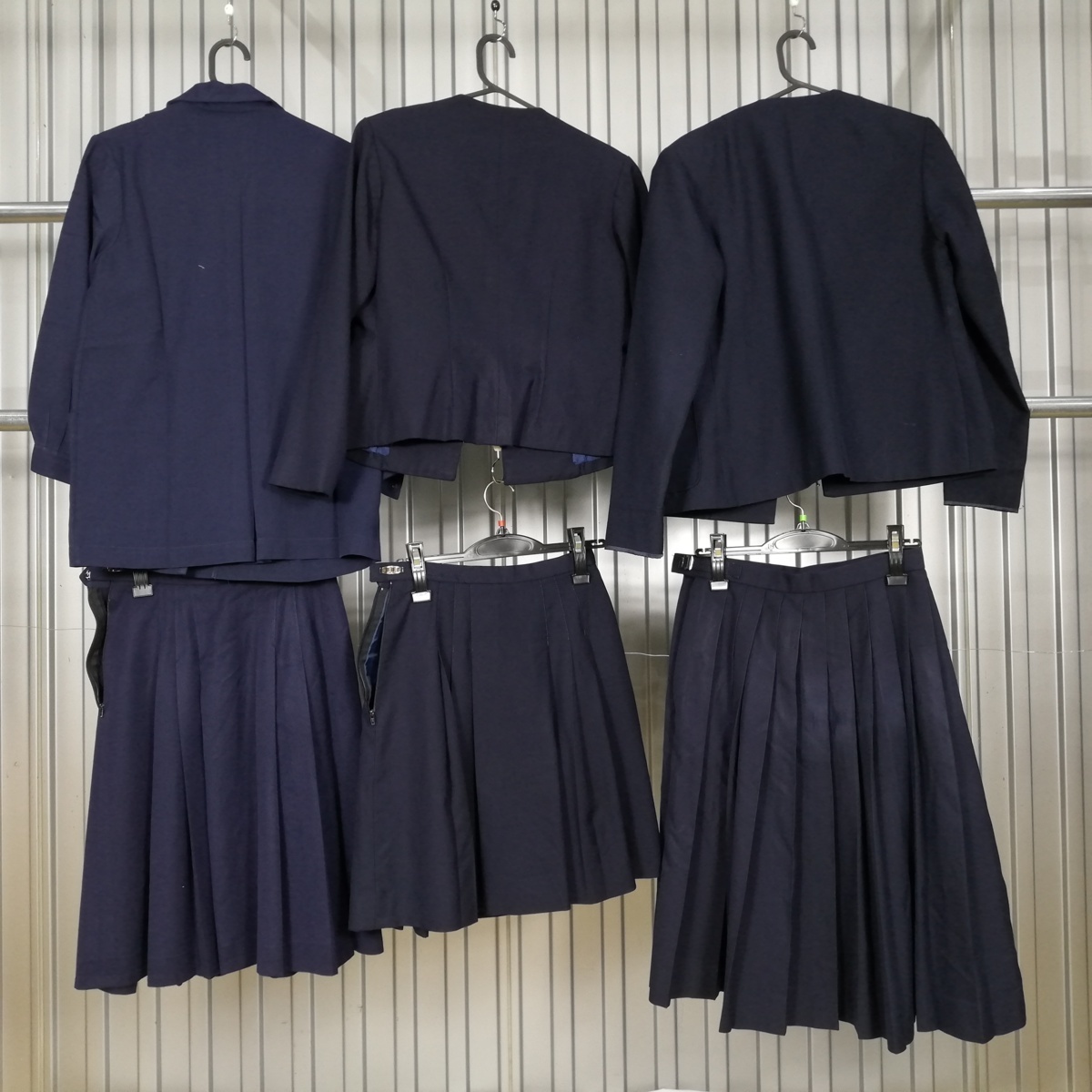学生服 制服 いろいろ【大量】【12点】1円 ブレザー イートン スカート セット 女子 中学 高校 中古 詰合わせ 39CS-67_6