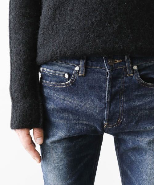 LOUNGE LIZARD ラウンジリザード 20AW スキニーデニムパンツ ジーンズ