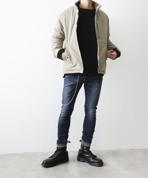 LOUNGE LIZARD ラウンジリザード 20AW スキニーデニムパンツ ジーンズ 