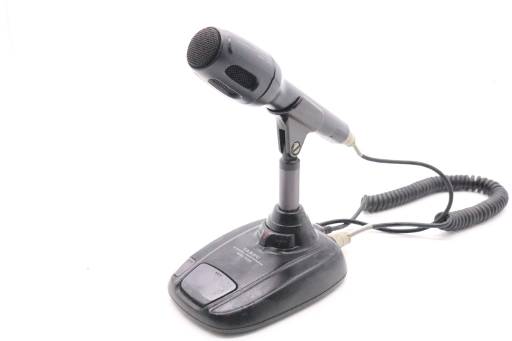 ト石】YAESU/八重洲 DYNAMIC MICROPHONE MD-100A8X 通信用デスクトップ