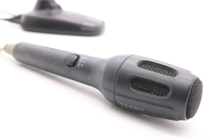 ト石】YAESU/八重洲 DYNAMIC MICROPHONE MD-100A8X 通信用デスクトップ