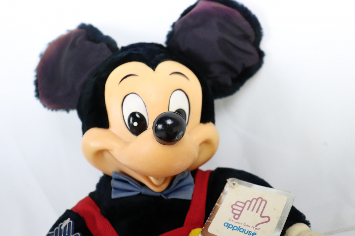 Applause アプローズ社 ミッキーマウス人形 Mickeymouse Disney ディズニー ヴィンテージミッキー プラッシュドール タグ付き 003jhep ミッキーマウス 売買されたオークション情報 Yahooの商品情報をアーカイブ公開 オークファン Aucfan Com