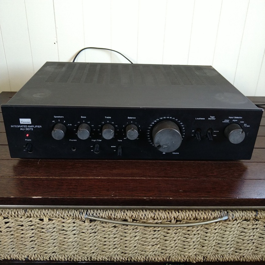 【現状品】Sansui サンスイ プリメインアンプ AU-307 プリメインアンプ AU-307 SANSUI サンスイ 山水 sansui | AU-307II
