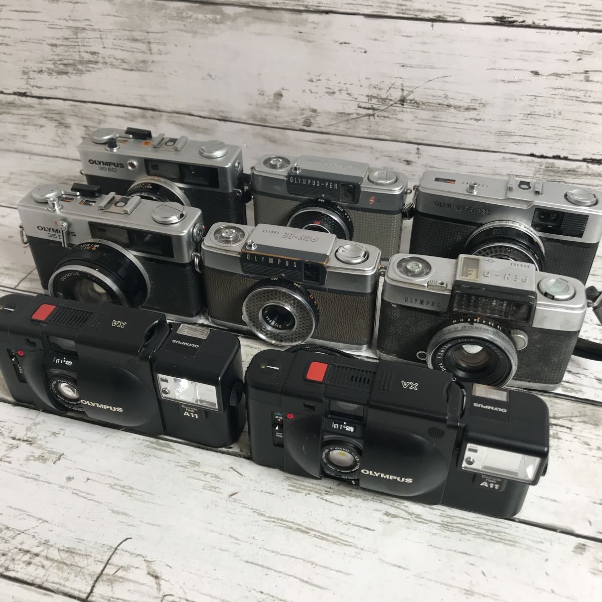 コンパクトデジタルカメラ 9台セット まとめ売り コンパクトデジタルカメラ8台まとめセット CANON IXY/Nikon COOLPIX