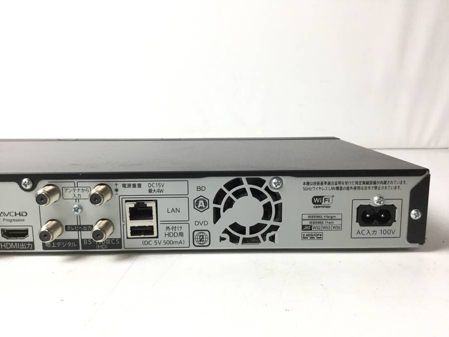 SHARP AQUOS BDレコーダー 2B-C10BW1 2020年製 整備品 シャープ AQUOS