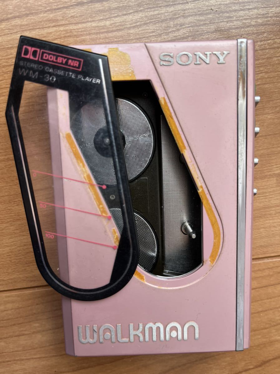 ジャンク品】SONY ソニー カセットウォークマンWM-30 【公式通販】