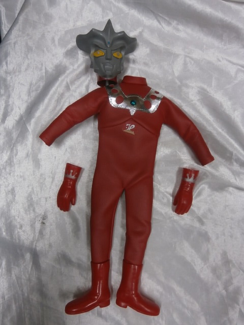 当時物 旧タカラ ウルトラマンレオ 変身サイボーグ 検）ソフビ 