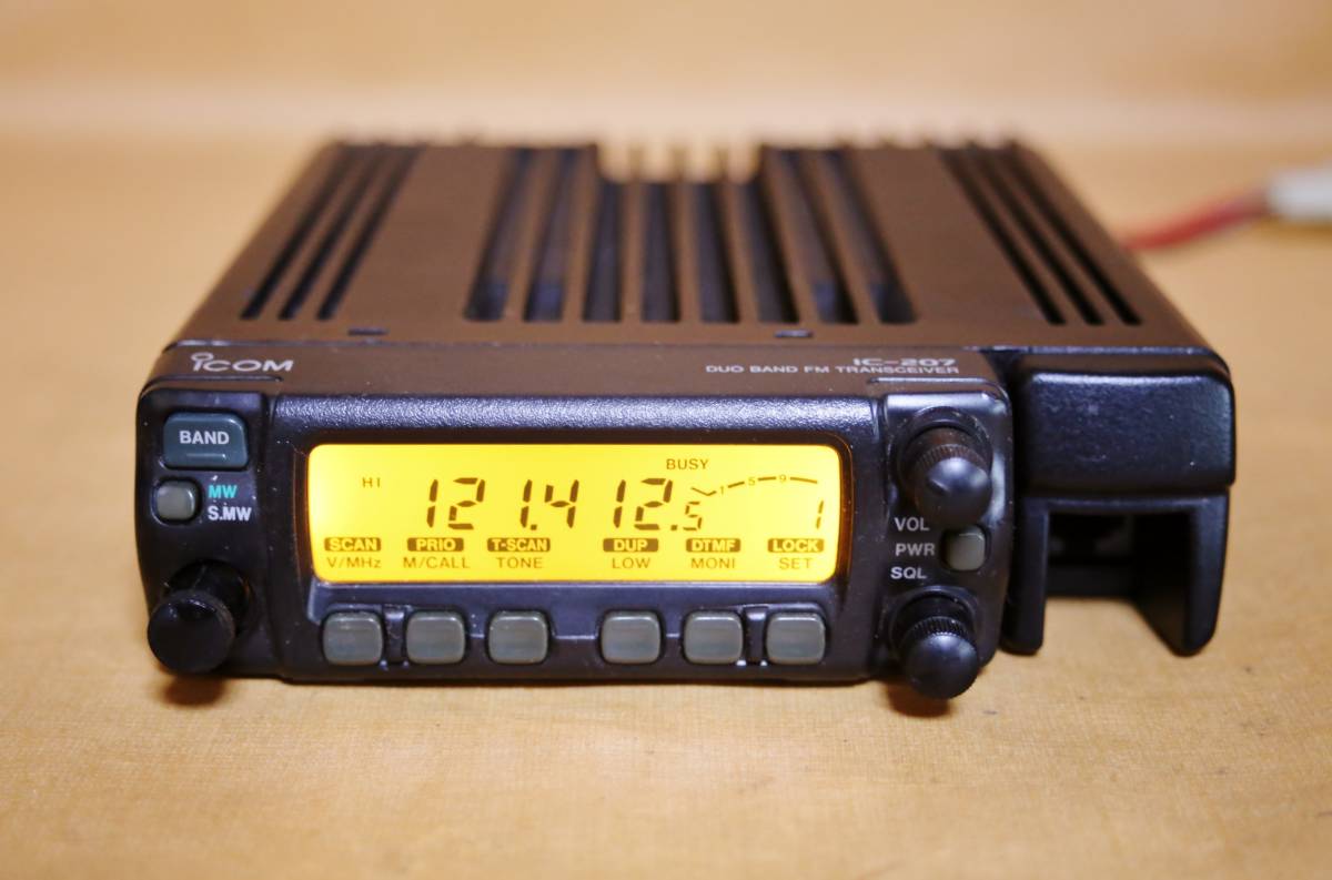 ICOMディユアルバンド…IC-207 受信改造済 ICOMディユアルバンド…IC-207