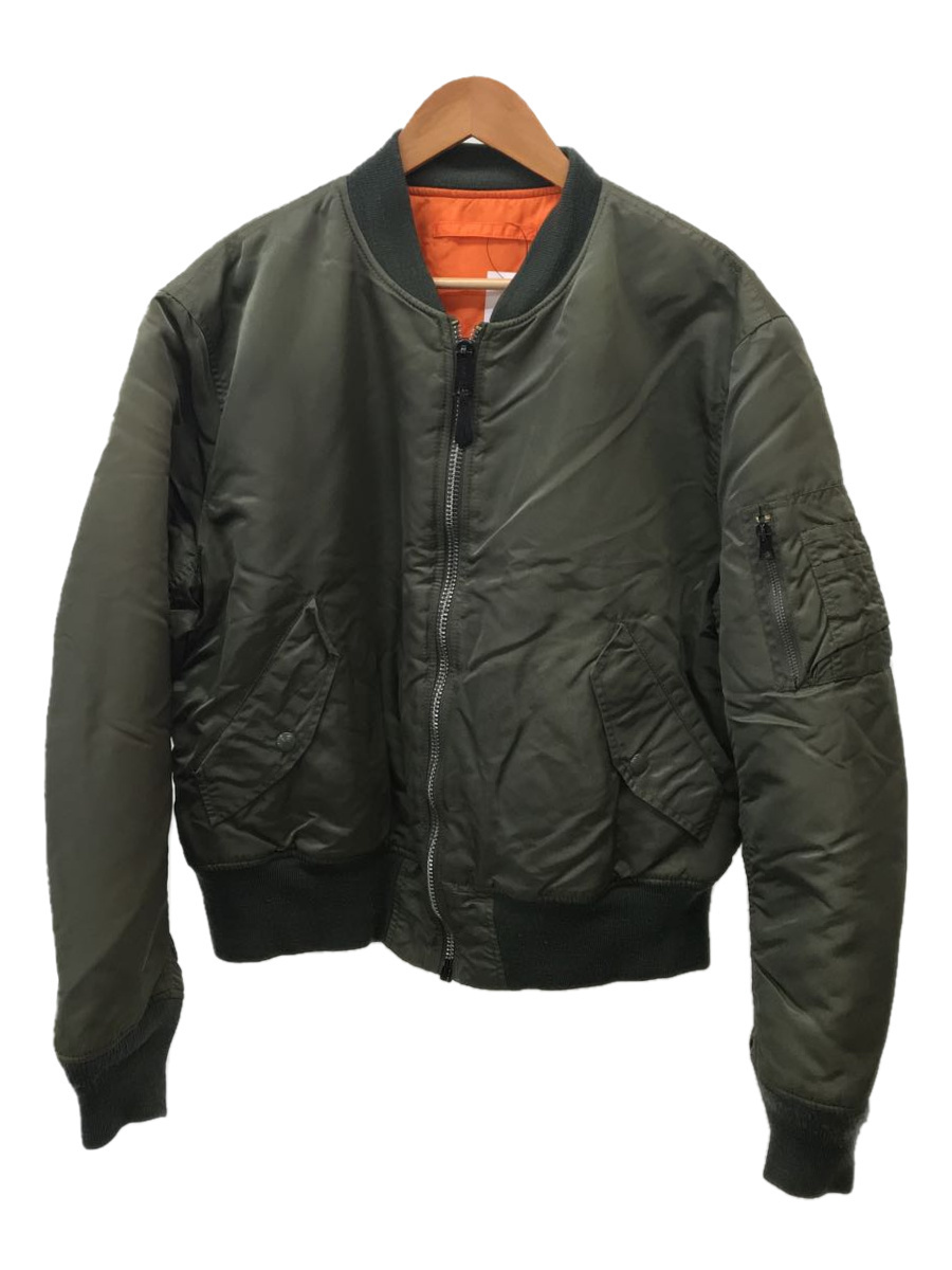 限定SALE，送料無料 ALPHA INDUSTRIES MA-1/L/ナイロン/カーキ/無地/MIL-J-82790J(Lサイズ)｜売買されたオークション情報、yahooの商品情報をアーカイブ公開 - オークファン Lサイズ